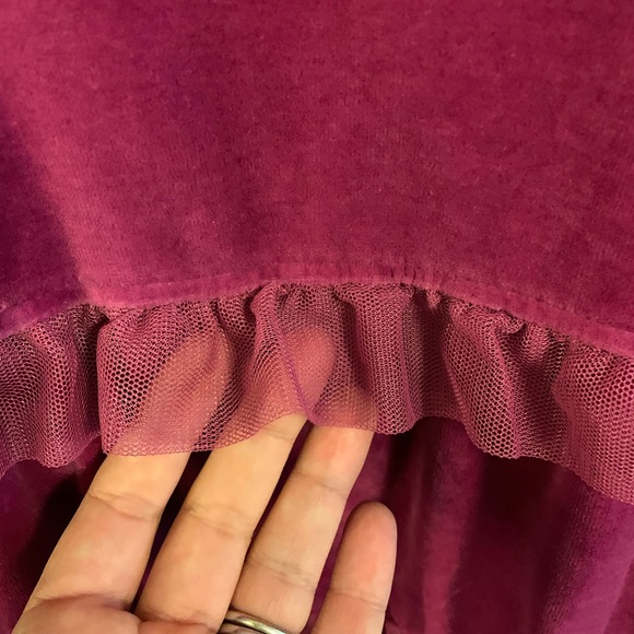 🎄Beautiful Hanna Andersson purple dress, 130 (7-10) - Picture 4 of 6